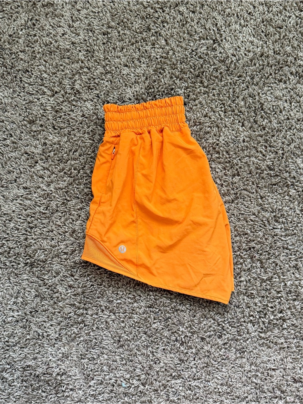 Lululemon Hotty Hot Shorts High Rise 4” Lit Orange Size 2